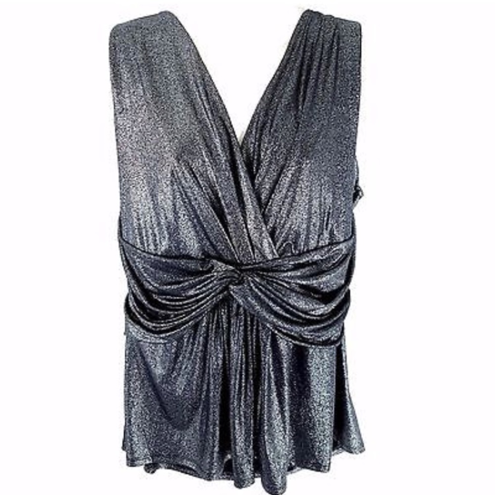 Lane Bryant Shimmer Twist Tank